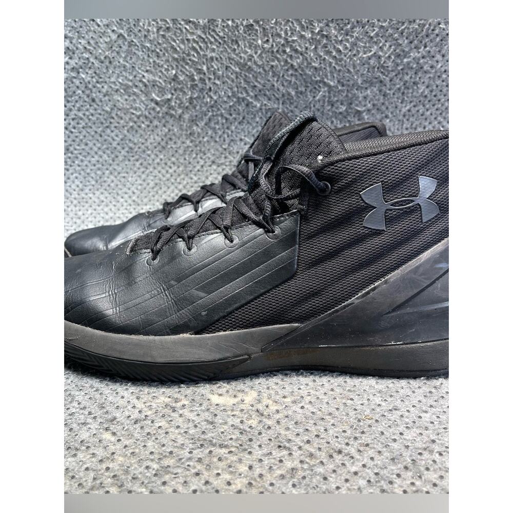 Under Armour Lockdown 3 Black Shoes Size 13 Men’s - Picture 2 of 12